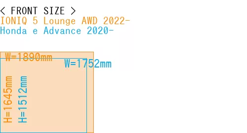 #IONIQ 5 Lounge AWD 2022- + Honda e Advance 2020-